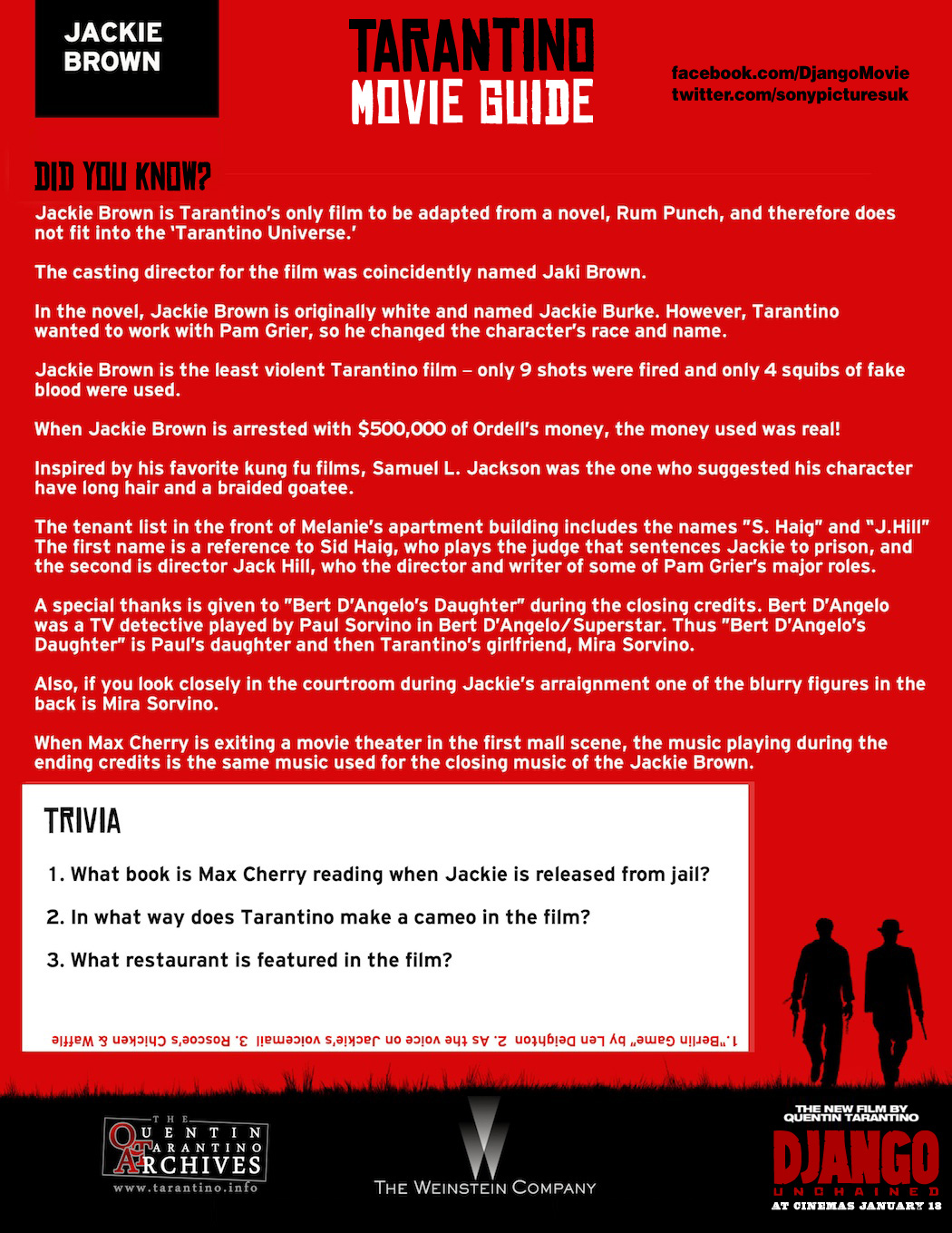 Tarantino Movie Guide – Jackie Brown