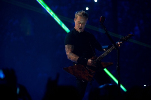 Metallica on stage