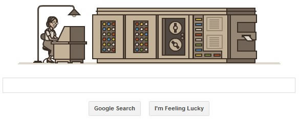 google celebrates Grace Hopper on her 107th birthday
