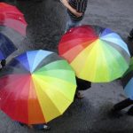 It's all because of the gays & atheists! Atheists hiding under Gay Rain?