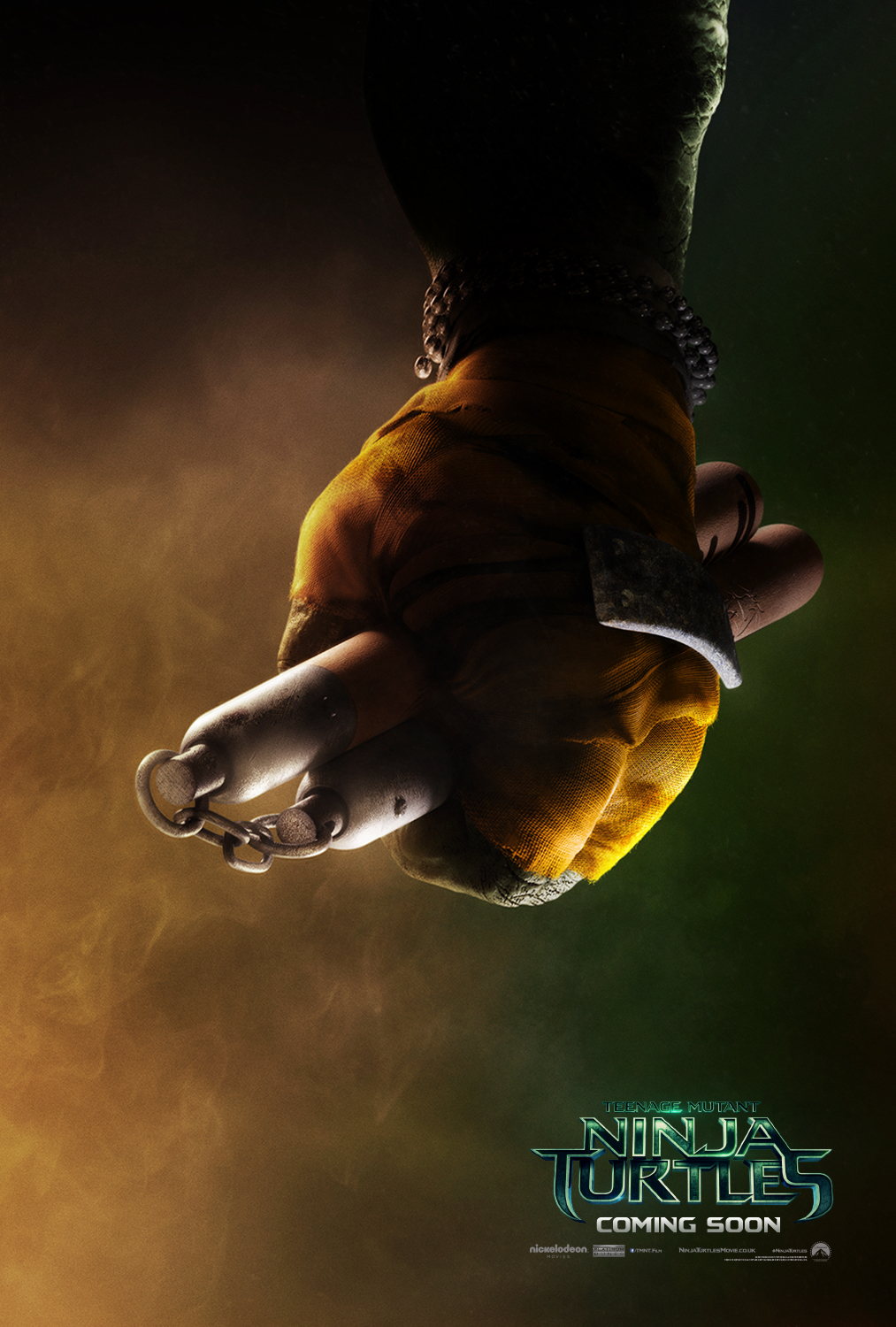 Teenage Mutant Ninja Turtles Teaser poster – Michelangelo