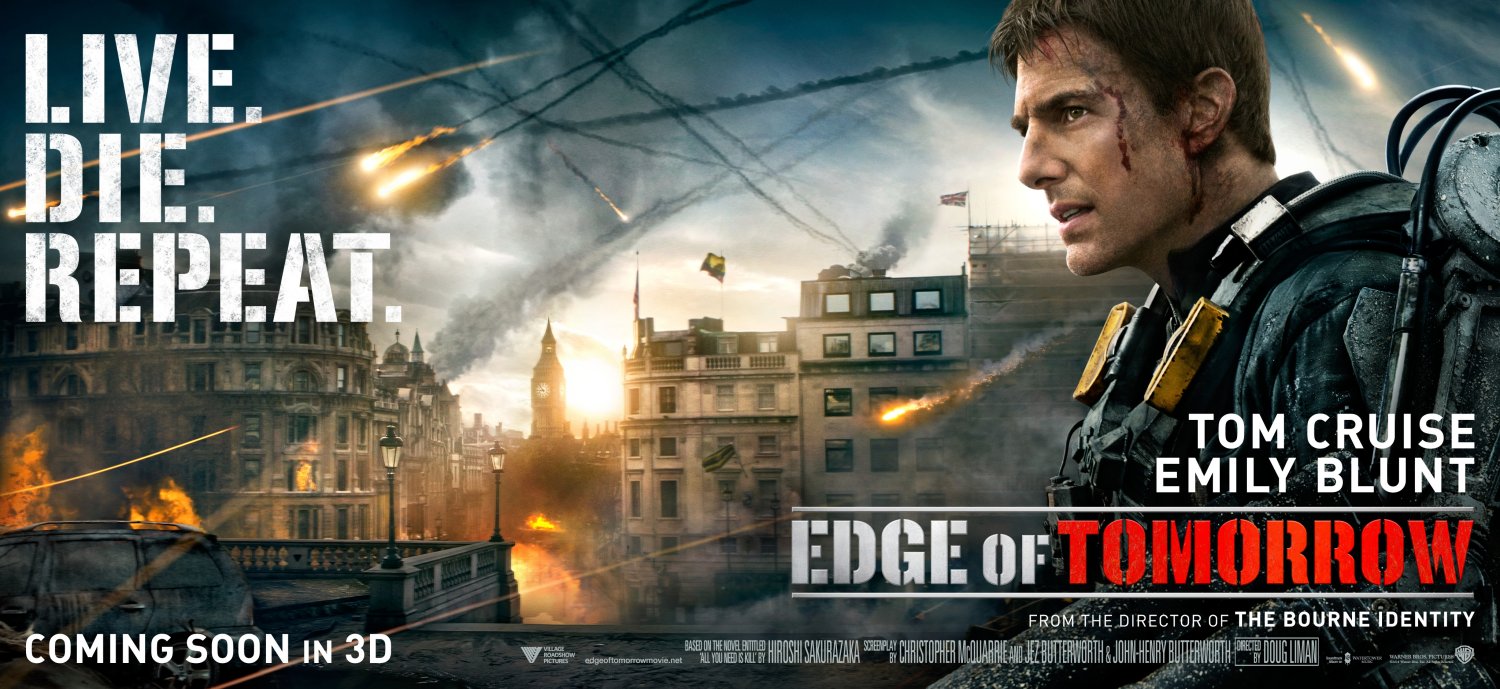 Edge of Tomorrow – London poster with Tom