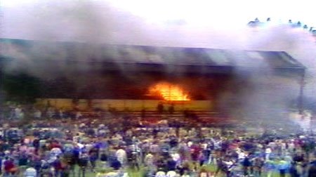 Bradford football club – start of the fire