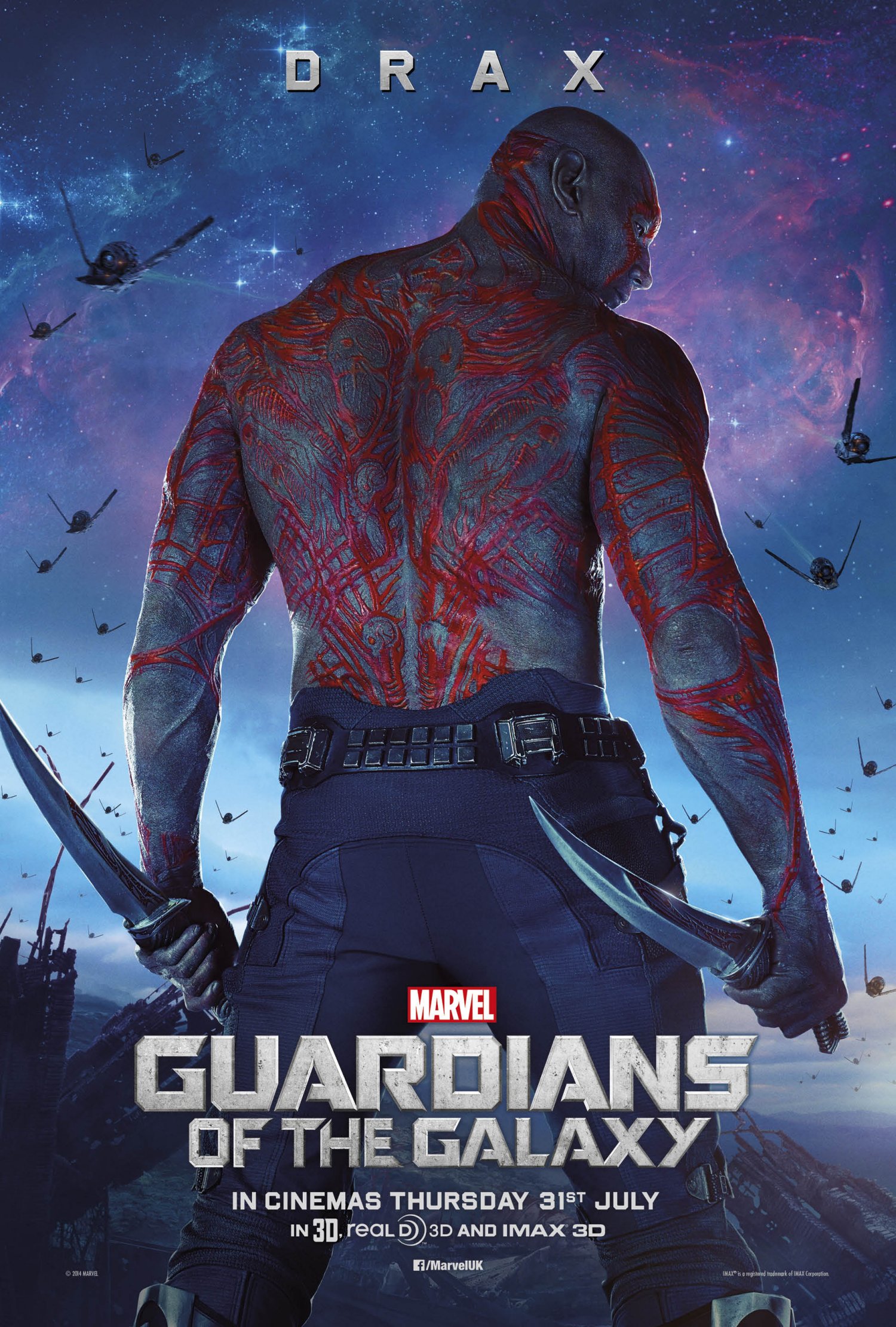 Guardians of the Galaxy – Drax poster