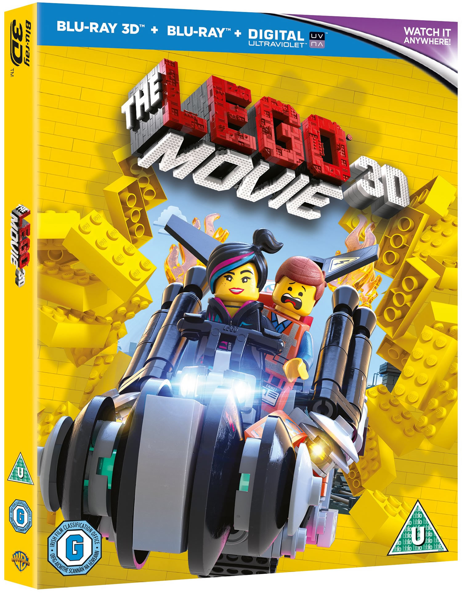 The LEGO Movie Blu-ray cover