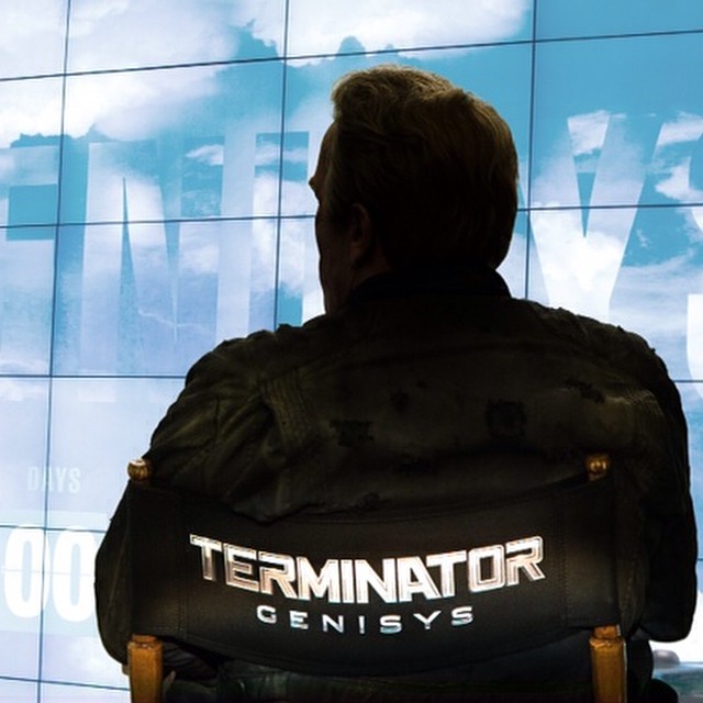 Arnie releases the name of the new terminator film
