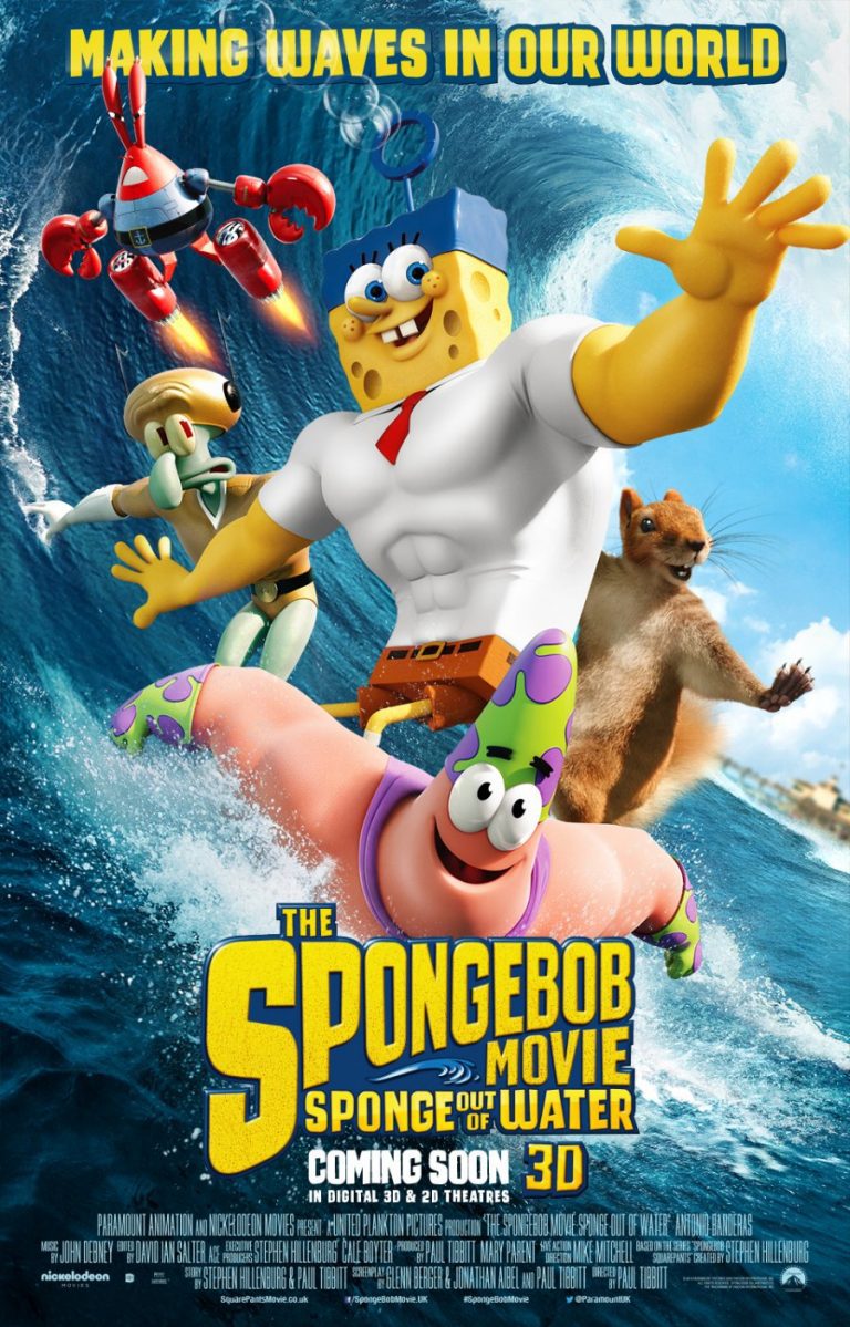 SpongeBob SquarePants Sponge Out Of Water Poster Confusions And spongebob-squarepants-sponge-out-of-water-poster-confusions-and
