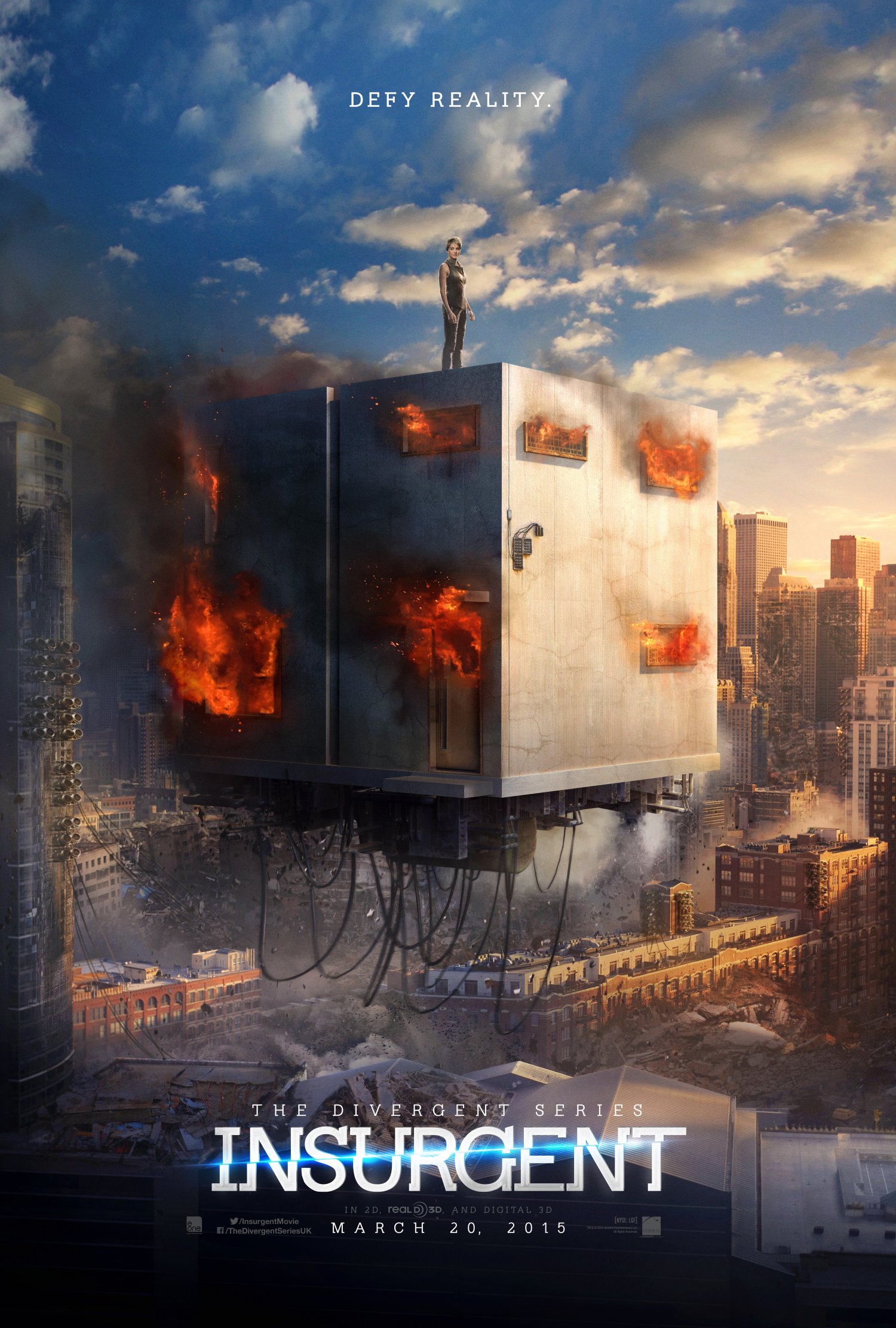 Divergent – Insurgent Cube poster