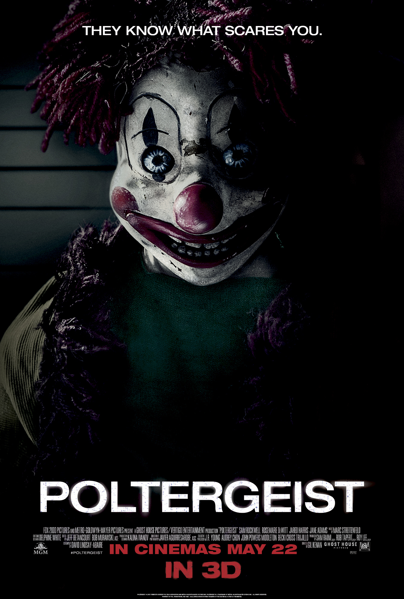 poltergeist very scary poster