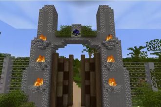 Jurassic World meets Minecraft