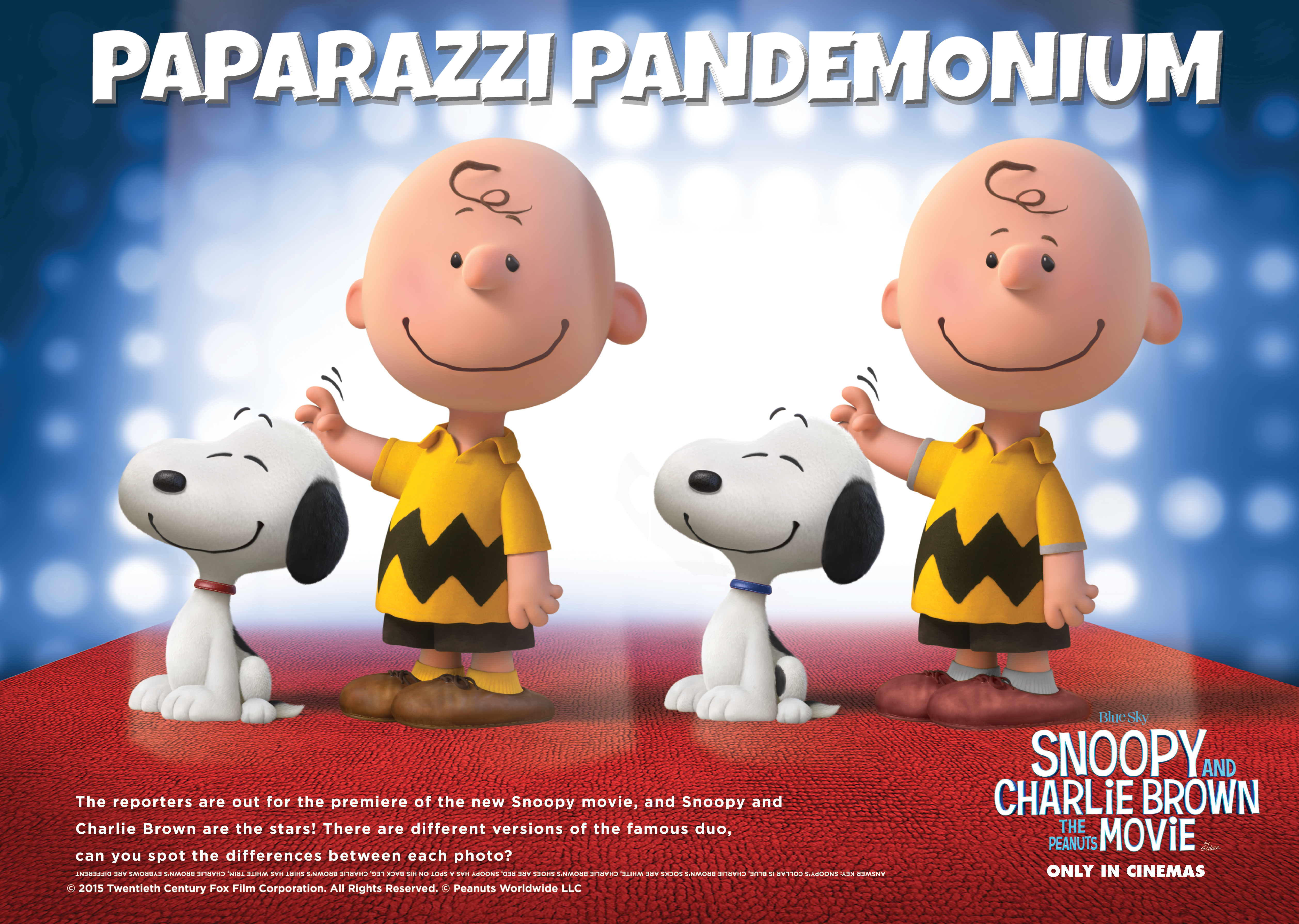Snoopy and Charlie Brown The Peanuts Movie Activity Sheets - 05 | Confusion...