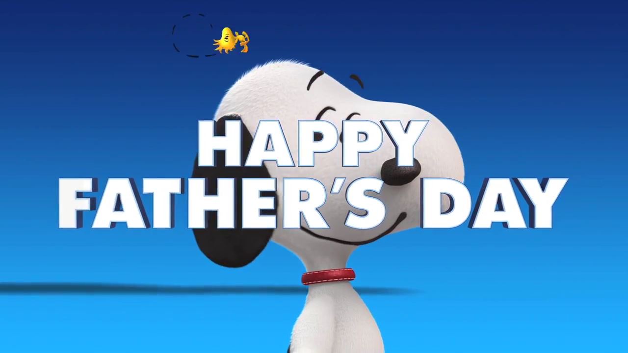 Happy Father’s Day from Snoopy.