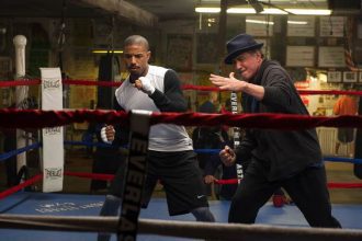 Rocky is training Creed!