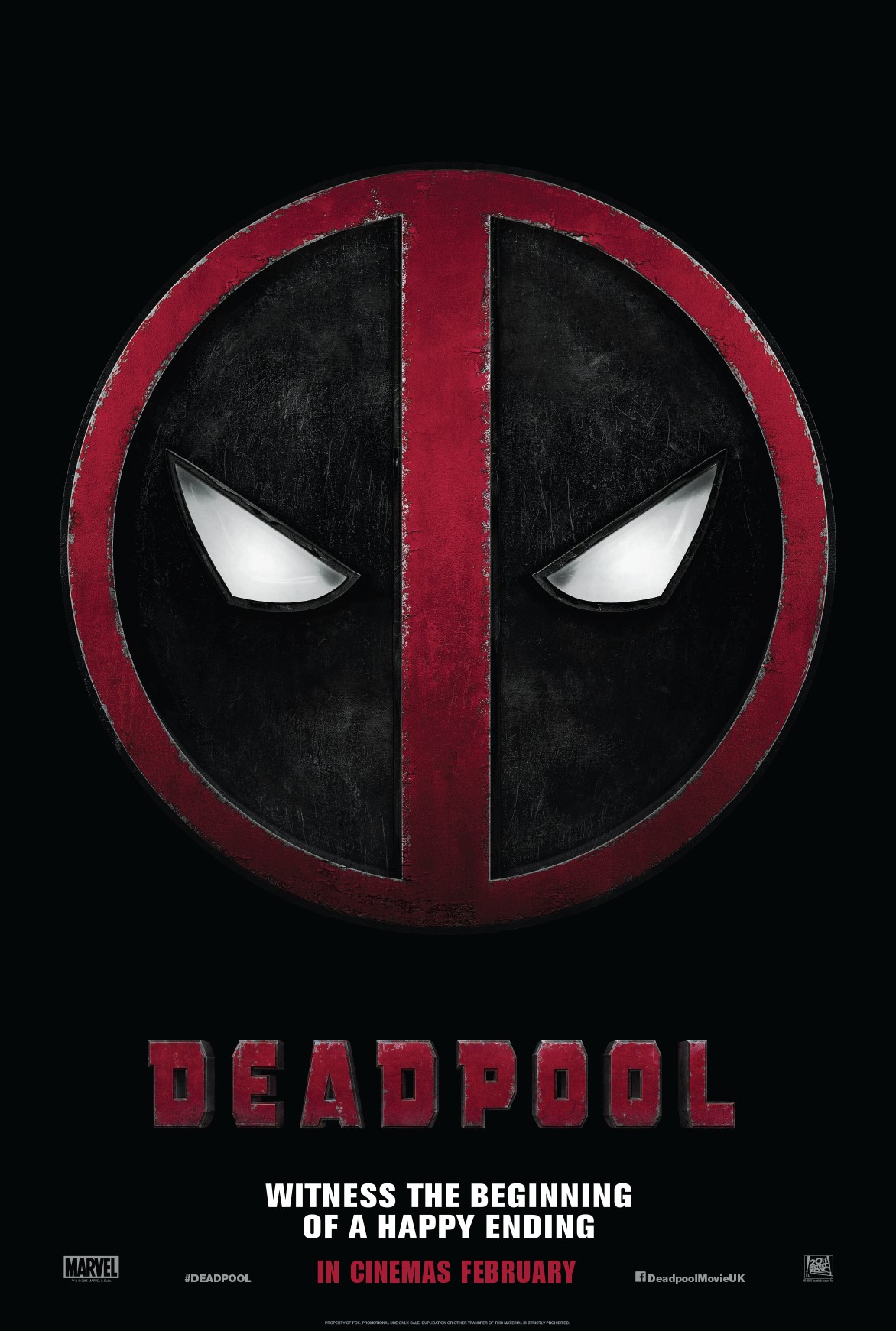 Deadpool logo poster