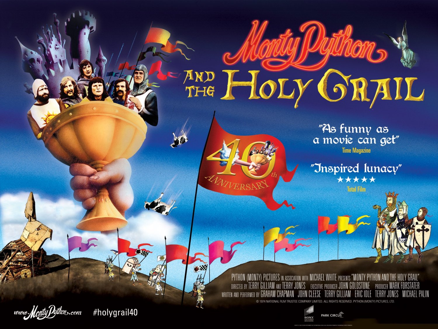 Monty Python and the holy grail poster