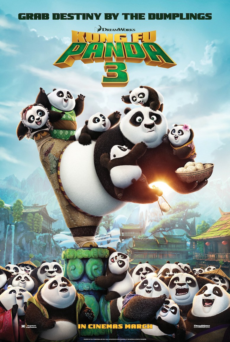 Kung Fu Panda 3 Second Teaser Poster
