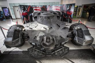 The Batmobile hits London