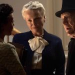 Churchill finishes shooting CHURCHILL L-R Ella Purnell Miranda Richardson Brian Cox