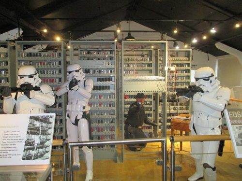 Stormtrooper Using A Computer Stormtroopers protecting the reconstruction of 1951 EDSAC computer ...