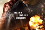Jack Reacher Never Go Back has a poster