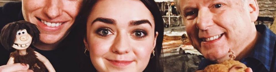Maisie Williams goes back in time