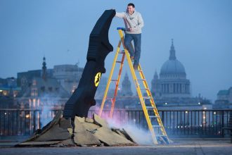 Making the LEGO Batarang