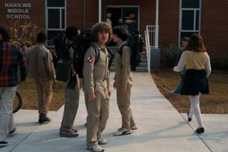 Stranger Things at the Super Bowl