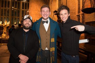 Newt Scamander at the Warner Bros. Studio Tour