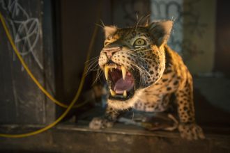 Leopard on Brick Lane!