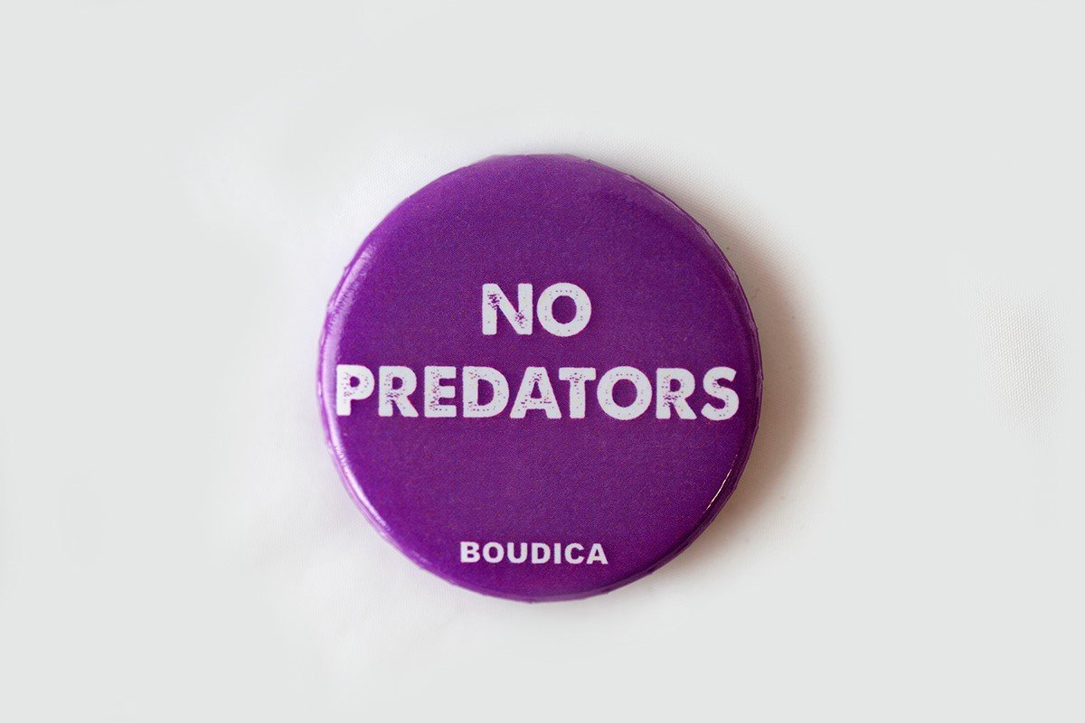 #NOPREDATORS Button