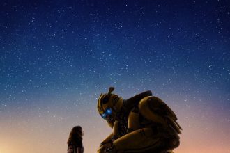 Bumblebee appears as a poster