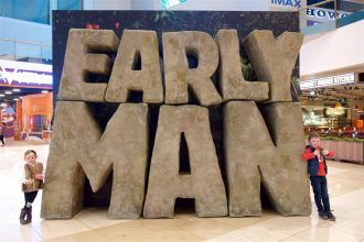 Early Man goes shopping