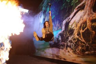 Alicia Vikander unveils Tomb Raider Escape experience