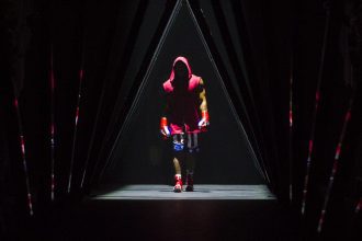 Creed enters the ring