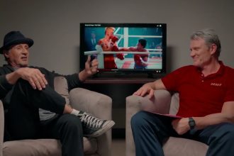 Sylvester & Dolph watch Rocky IV