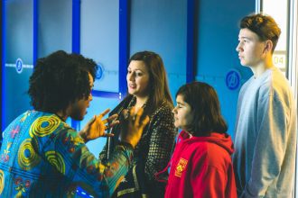 Year of Engineering Minister Nusrat Ghani joins Marvel Legends at Avengers S.T.A.T.I.O.N. to inspire the next generation of engineering super heroes!