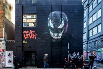 Venom GIF-ITI Mural Unveiled!
