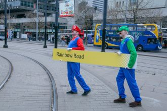 Next stop Rainbow Road