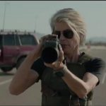 Sarah Connor & a rocket launcher TERMINATOR DARK FATE _ OFFICIAL