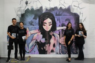 Alita at London Film & Comic Con 2019