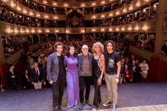 Sir Patrick Stewart gets inducted into the Lucca Walk of Fame