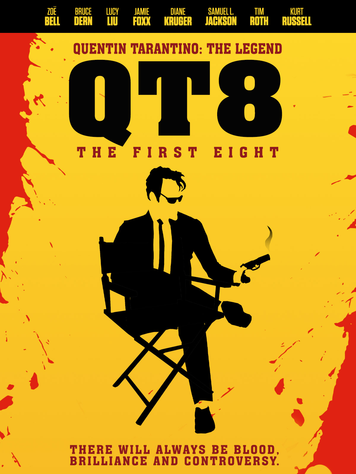 The eight 1. Qt8/ Quentin Tarantino. The first eight (однажды. Тарантино). Однажды Тарантино. Eight first. 1.