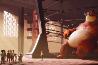 Chris Eubank is King Gorge in Runble