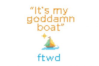 Fear The Walking Cross-stitch Pattern