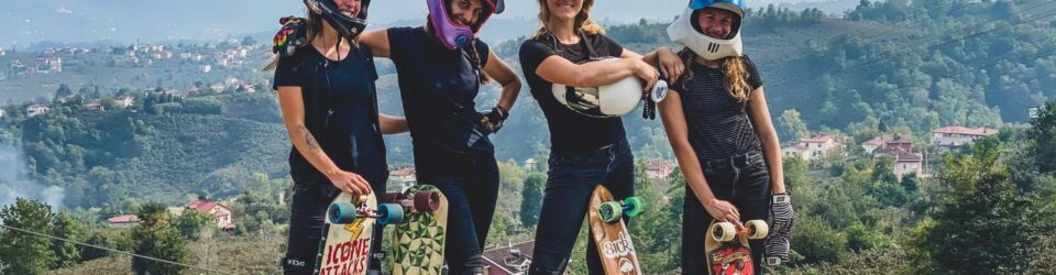 Woolf Women – The Epic Story of a Tribe of Downhill Skateboarders in their Journey across Europe
