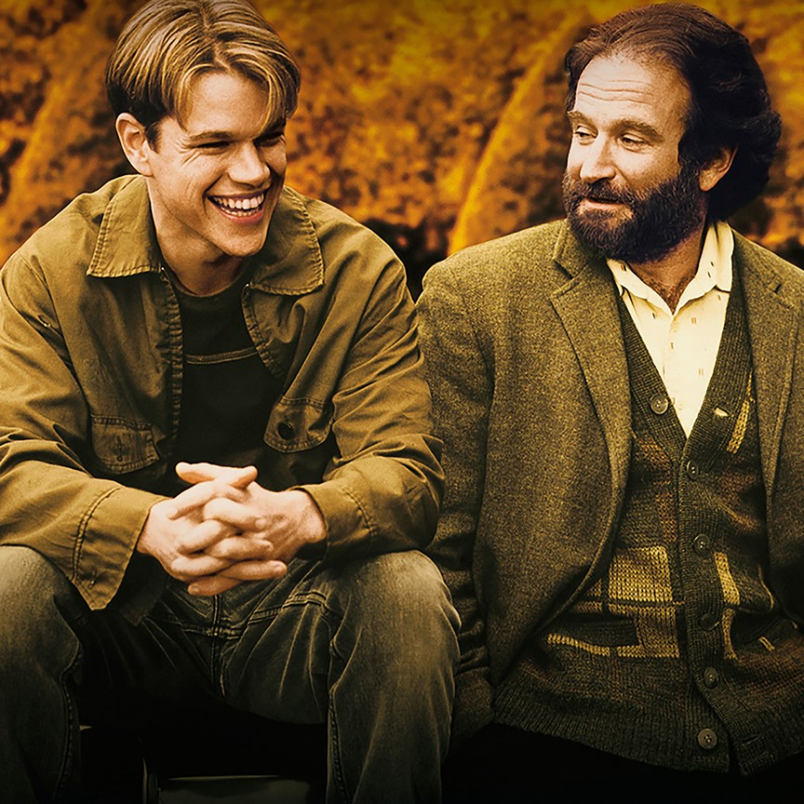 Will hunting. Умница Уилл Хантинг фильм 1997. Умница Уилл Хантинг (good will Hunting). Робин Уильямс умница Уилл. Мэтт Дэймон умница Уилл.