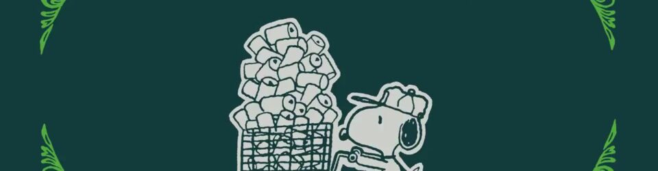 Take Care with Peanuts – Snoopy & Charlie Brown Choose to Reuse