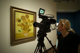 What is behind Van Gogh’s Sunflowers?