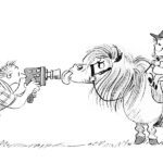 Blenheim Films to bring the beloved Thelwell Ponies to life in live action feature adaptation, ‘Merrylegs The Movie’ Thelwell camera image
