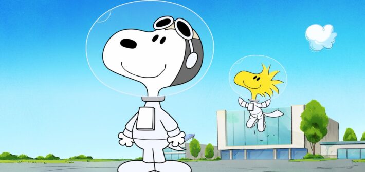 Get back into space with Snoopy